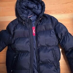 Tommy Hilfiger Navy Puffer Jacket